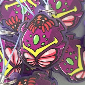 Frosted acrylic Tarantulas keychain | Transformers | IDW