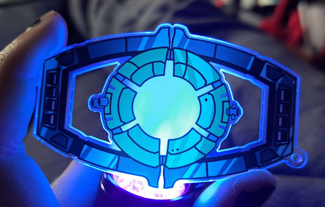 Blue Fluorescent Matrix Keychains Transformers - Etsy