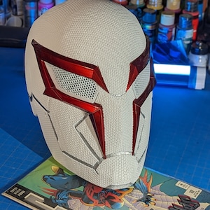 Spiderman 2099 Wearable Helmet DIY kit Life-size scale collectable/cosplay
