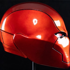 Red Hood Rebirth Helmet Jason Todd Life-size scale collectable/cosplay image 6