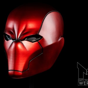 Red Hood Rebirth Helmet Jason Todd Life-size scale collectable/cosplay image 4