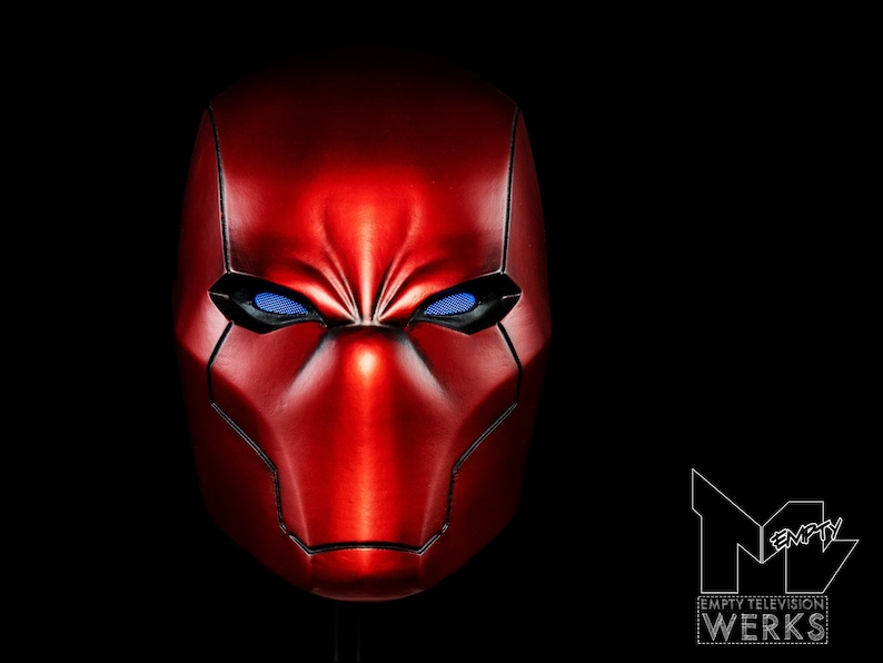 Red Hood Rebirth Helmet Jason Todd Life-size scale collectable/cosplay image 2