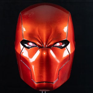 Red Hood Rebirth Helmet Jason Todd Life-size scale collectable/cosplay image 1