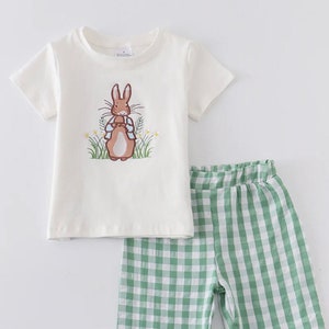 Boys Embroidered Beatrix Potter Easter Set