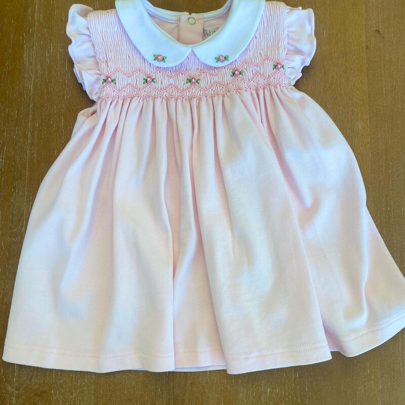 Empire Floral Smocked Dress