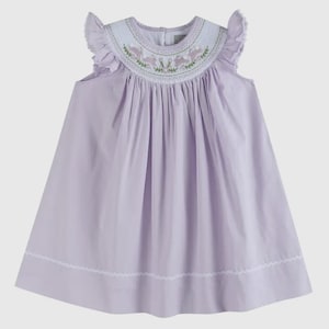 purple easter dress 4t Girls Lavender Easter Fluffy Tutu Dress Baby Girl Purple Twirl Easter Squishy Cheeks