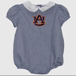 Auburn Tigers Embroidered Baby Bubble