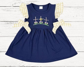 navy easter dress