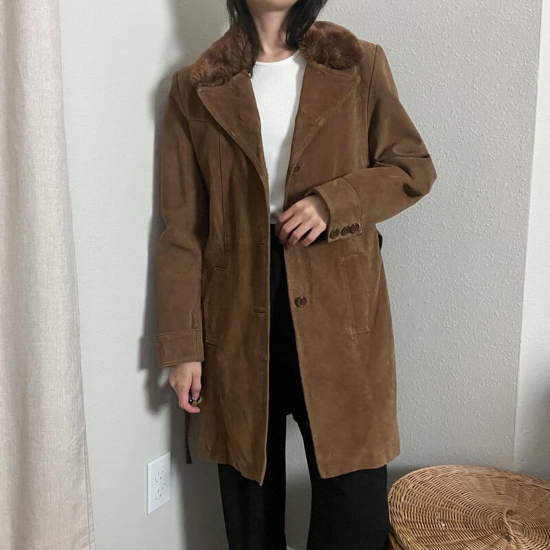 Original Suede Bow Coat