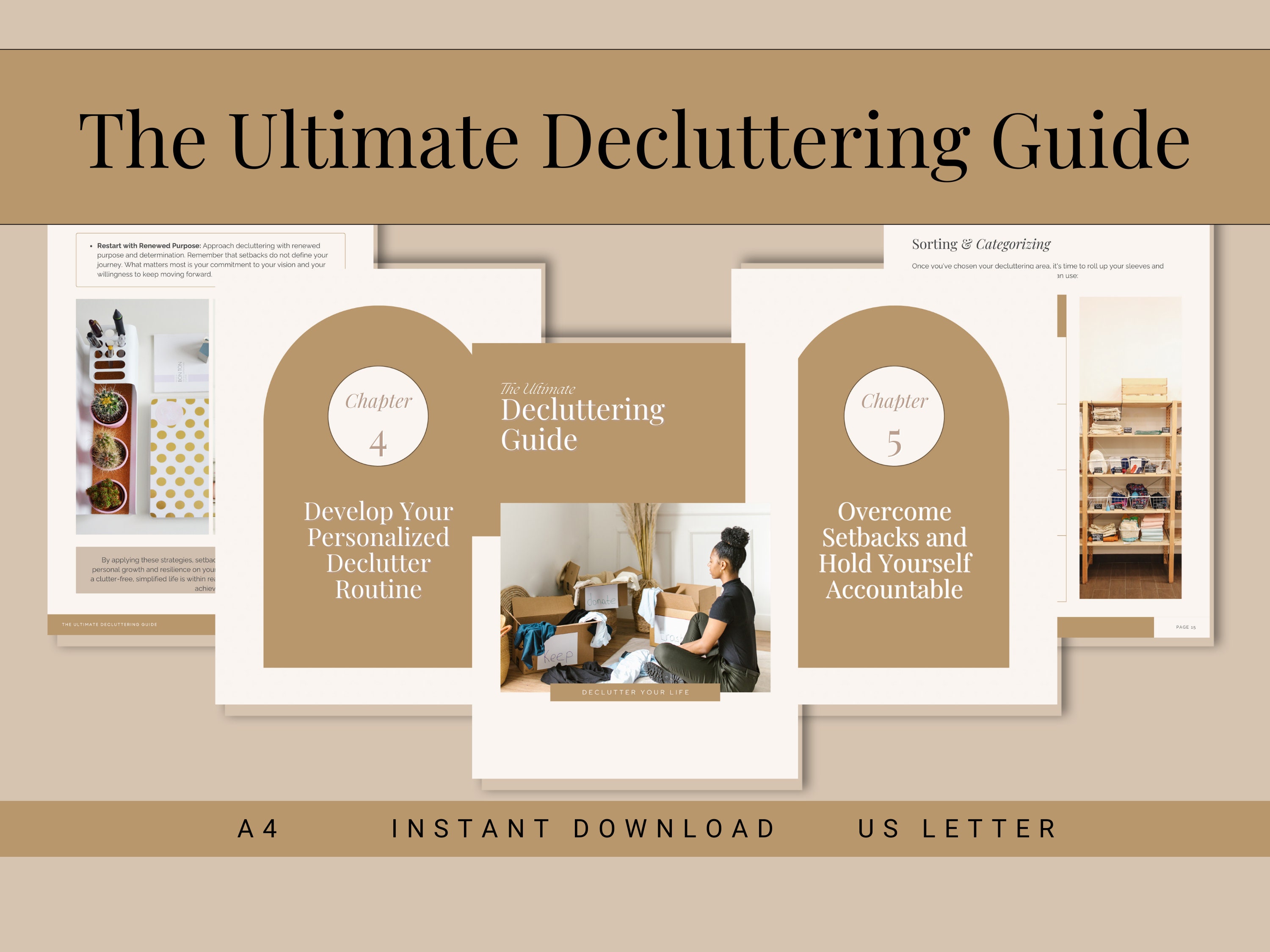 The Ultimate Decluttering Guide | Cleaning Log | 30 Day Challenge ...