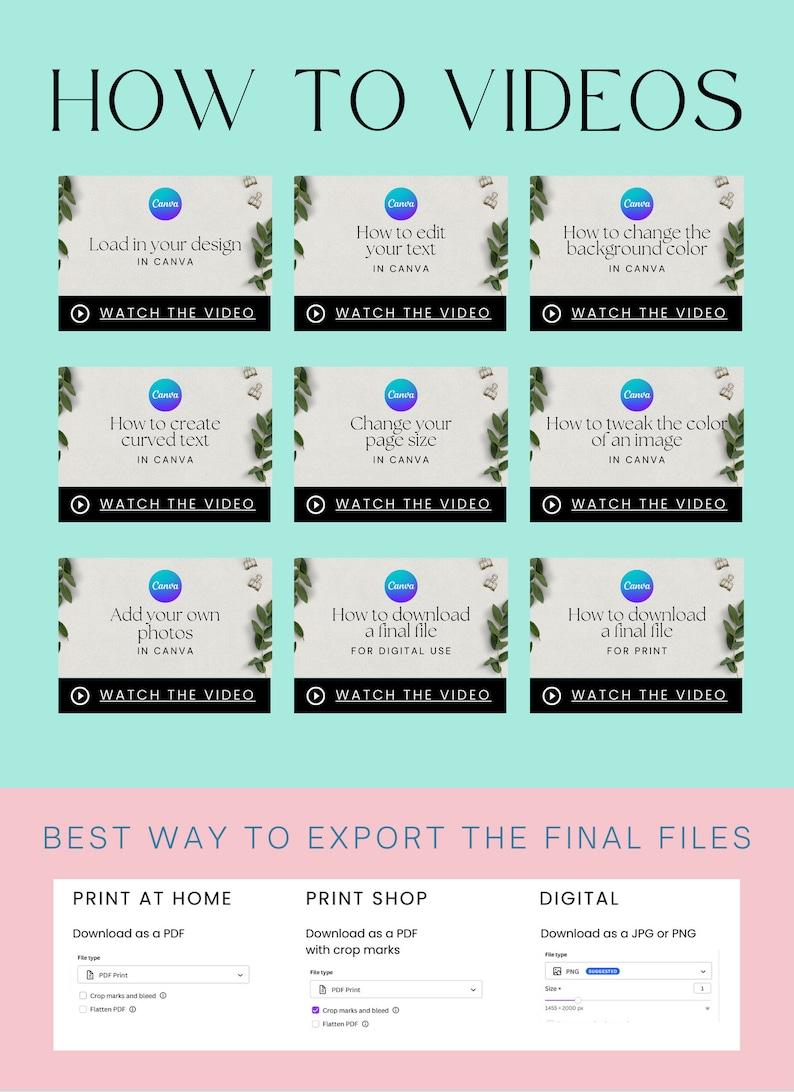 Printable 2024 Wall Calendar Canva Template Calendar Instant - Etsy