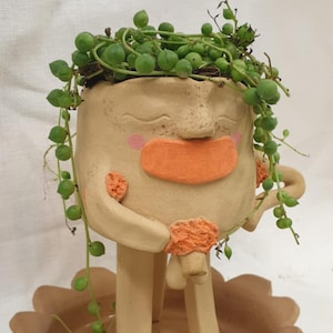 PeePee Man Ginger Boy-Houseplant-Pot-Funny-Novelty Gift-Plant Lover-Indoor Plant Pots