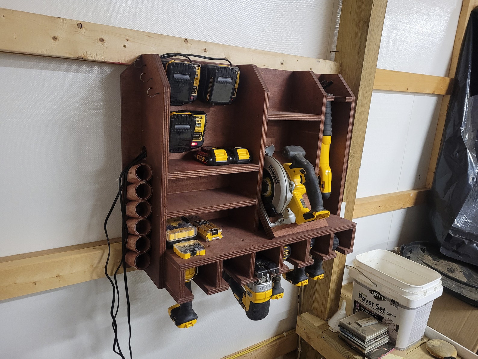 Tool Charging Station PDF Plans Etsy