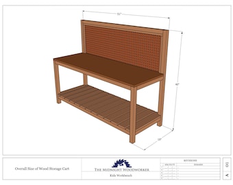 Plans d'établi pour enfants