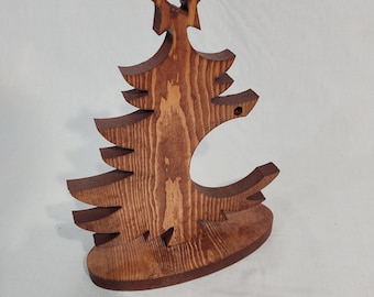 Christmas Tree Ornament Holder - Digital Files for CNC