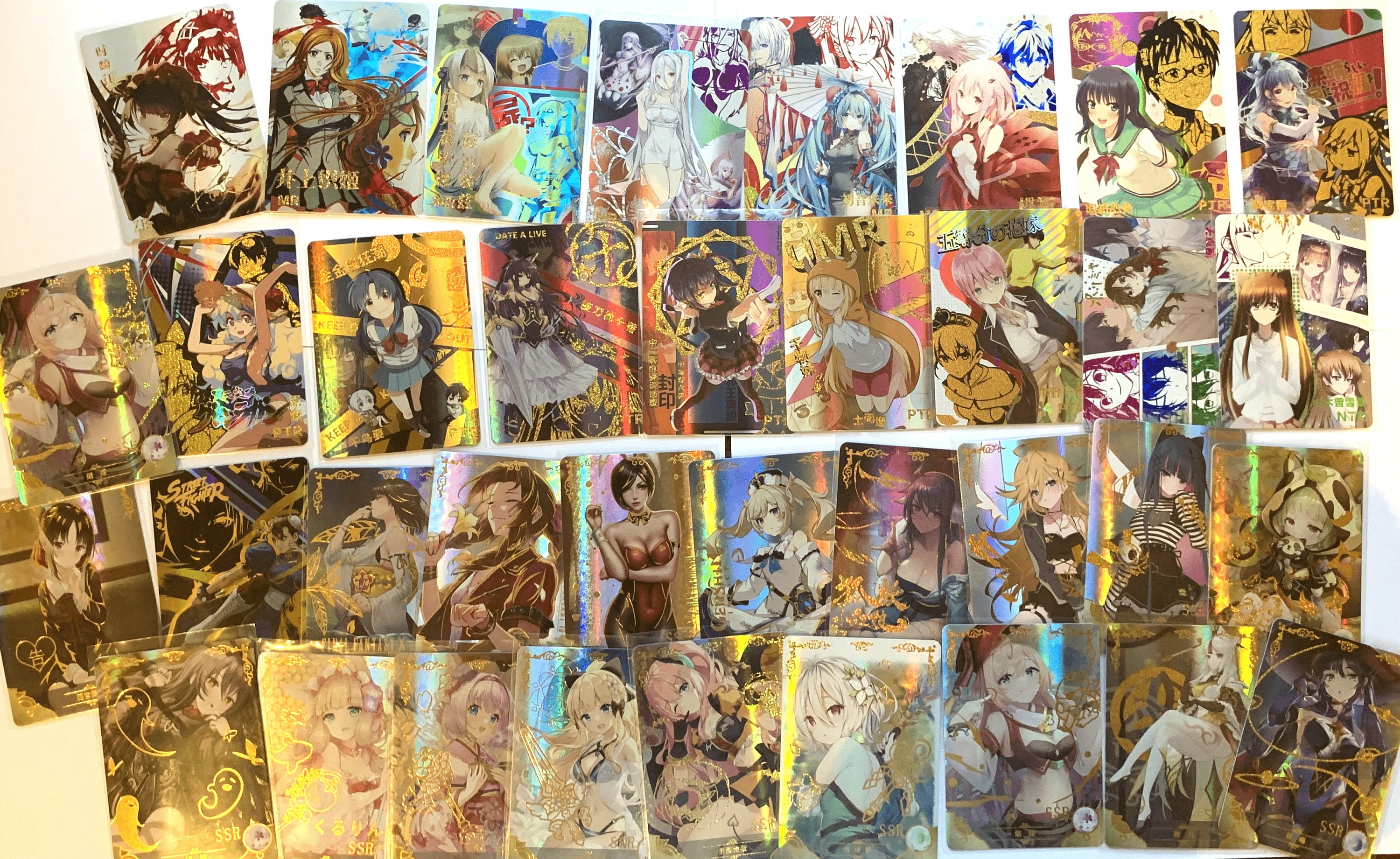 Holo Anime Trading Cards Goddess Story TCG 