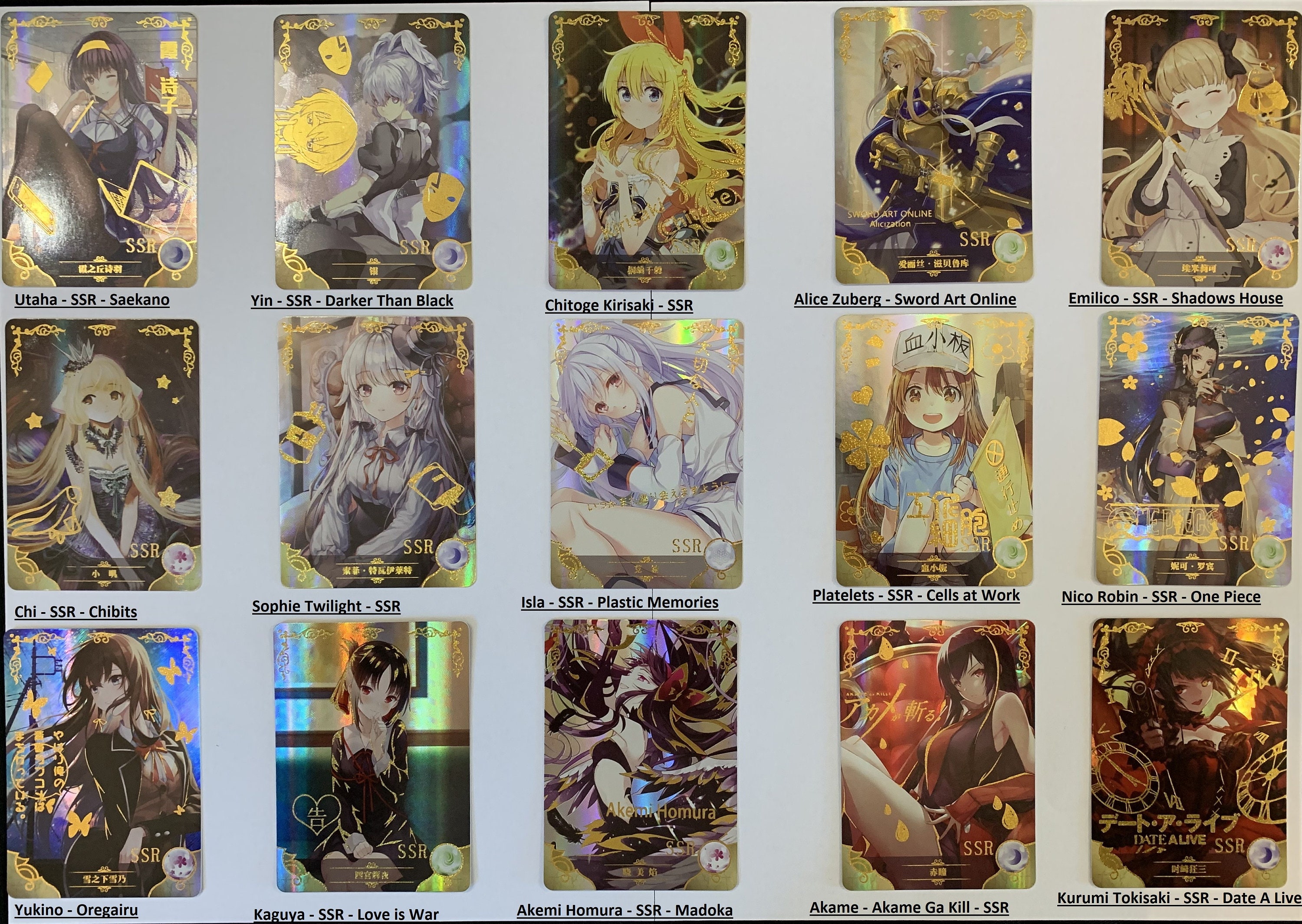 Goddess Story 2m09 SSR Set Anime Waifu Card Collection, Hobbies & Toys,  Toys & Games on Carousell