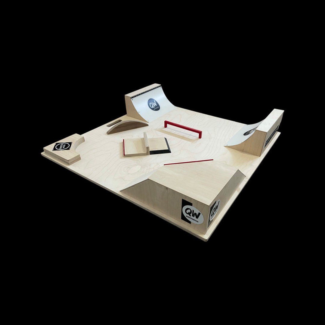 Premium All in One Skatepark for Tech Deck and Other Hand Toys Etsy UK