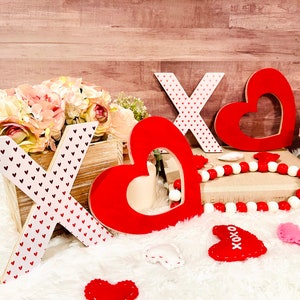 XOXO Hearts - Digital Download SVG Template