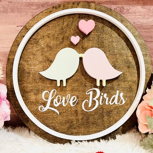 Love Birds - Digital Download SVG Template