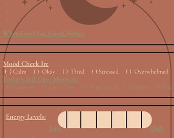 Daily Reset Planner Printable