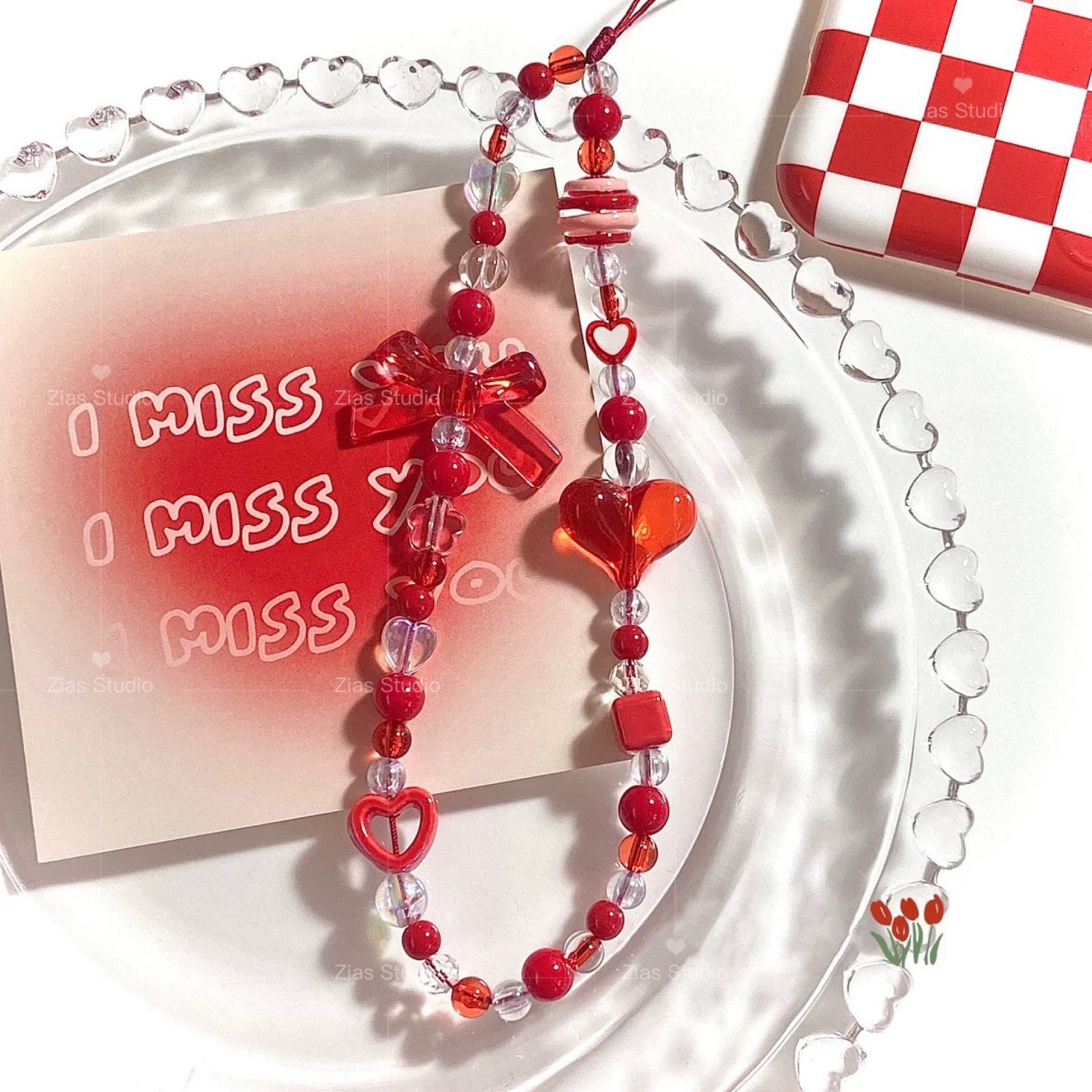 DIY Phone Charms Kit Women's Red One Size - Yahoo Shopping