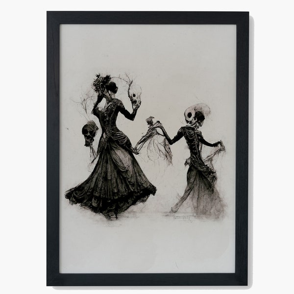 The Dance Macabre Art Print