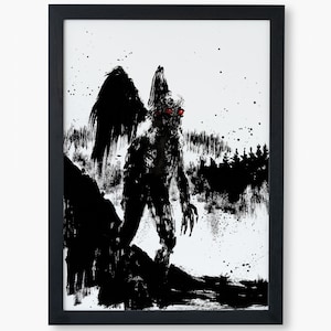 The Mothman Art Print