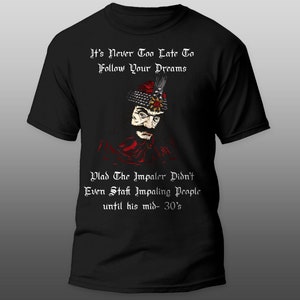 Be Like Vlad Funny Meme Tshirt Vlad Dracula Graphic tshirt
