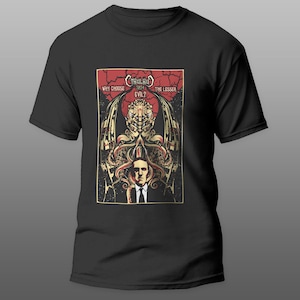 Vote for Cthulhu 2024  Lovecraftian Horror Graphic Tshirt