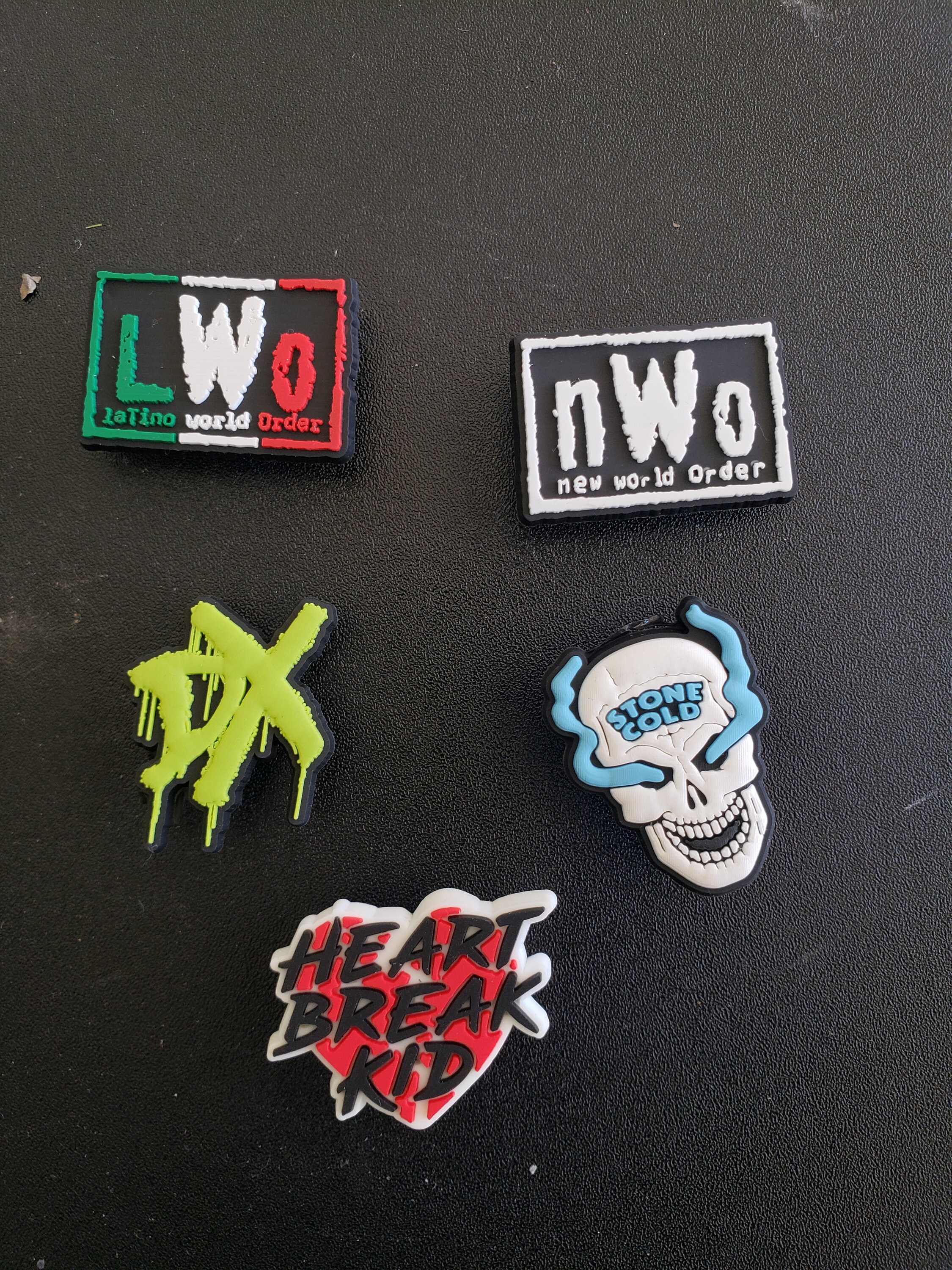 wwe croc charms