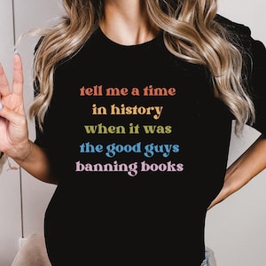 Banned Books Shirt, Read Banned Books, Stop Book Banning, Ban Books Not Bigots, Protect Libraries, Protect Librarians, Florida