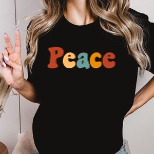 Peace Shirt, Peace T-shirt, No War Shirt, Freedom Shirt, Love Tee, Peace Noun Shirt, World Peace Shirt, Peace Sign Shirt, Peace Symbol Shirt