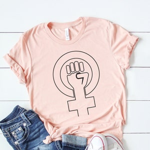 Female Symbol Shirt, Feminist Movement, Feminism Art, Gifts For Her, Womens Rights Tee, Intersectional,Woman Fist T Shirt