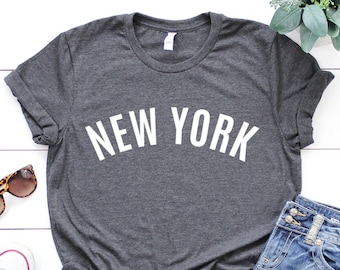 New York Shirt, New York City Shirt, New York Lover Gift, NYC Gifts, NYC Shirt for women, New York T-shirt, East Coast Shirt, New Yorker Tee