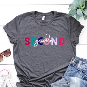 Second Grade Teacher Shirt, 2nd Grade Teacher T-Shirt, 2nd Grade Teacher Shirt , Cute Second Grade Shirt, Second Grade Teacher Tee