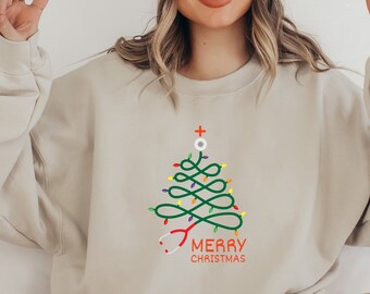 Nurse Christmas Sweatshirt, Doctor Christmas Sweater, Nurse Xmas Crewneck, Nurse Christmas Gift, Medical Christmas Sweatshirt