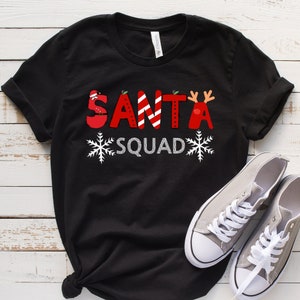 Santa Squad Shirt, Christmas Squad Shirt, Family Matching Christmas Shirt, Santa Crew, Christmas Shirt, Christmas Gift, Family Christmas