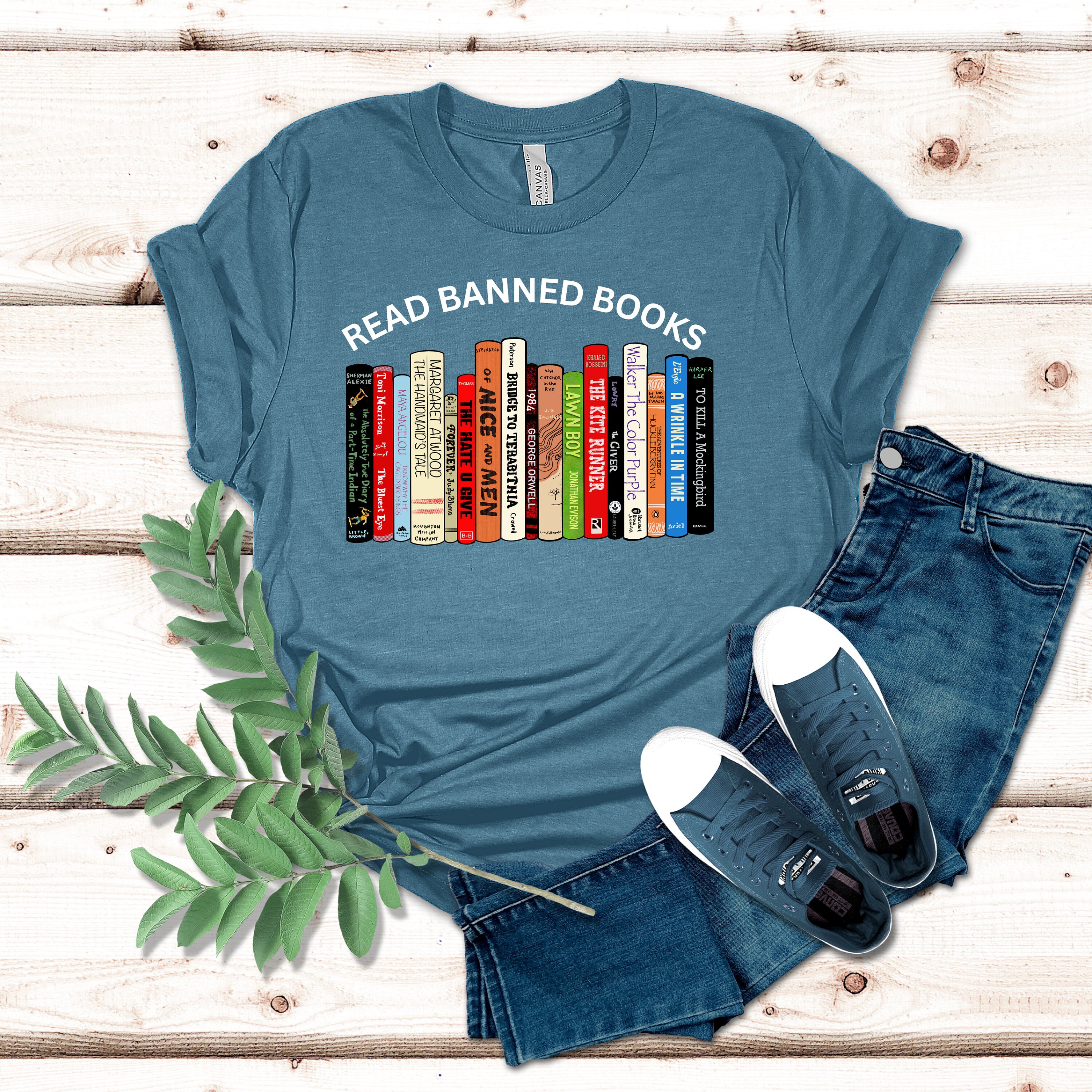 Read Banned Books, Banned Books Shirt, Banned Books Sweatshirt, Unisex ...