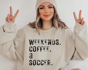 Soccer SweatShirt | Soccer Mom Shirt | Sweatshirts with Sayings | Sweaters for Women | Soccer Sweatshirt | SweatShirt for Women