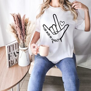 Love Needs No Words Sign Hand T-Shirt, Gift For Autism Teacher Shirt, Autism Support Tops Tee, Autism Awareness Shirt, Special Education Tee White