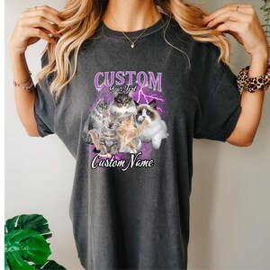 Custom Pet Shirt, Retro Graphic 90s Shirt, Dog Bootleg Shirt, Custom Bootleg Rap Tee Dog, Custom 90S Bootleg Shirt, Personalize Bootleg Tee
