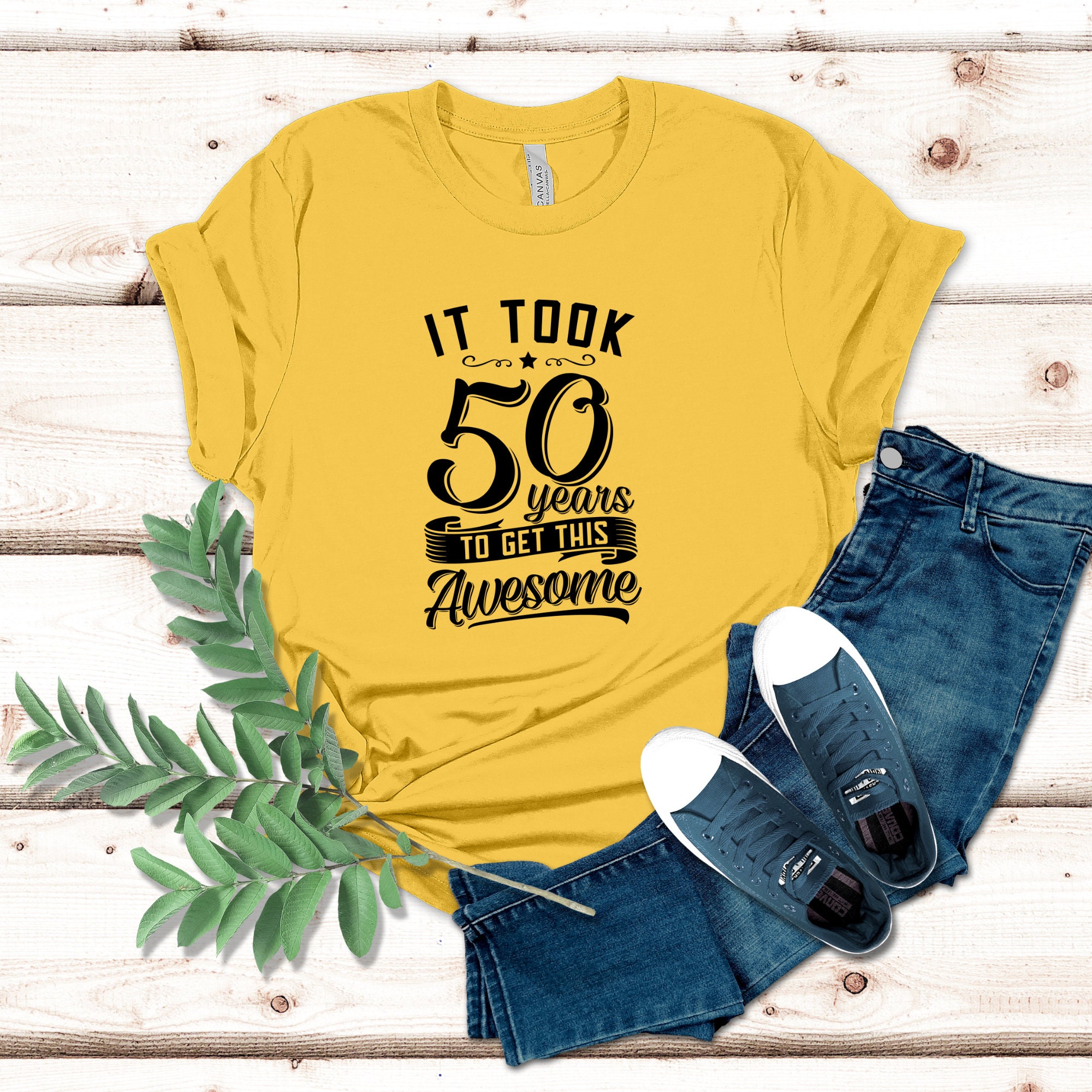 Funny Birthday Tshirt 50th Birthday Shirt Awesome Birthday