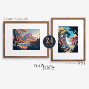 Grand Canyon Wall Art | Travel Poster Adventure Wall Art | Travel Wall Art | Travel Art Print Digital Download | PRINTABLE Wall Art | 03