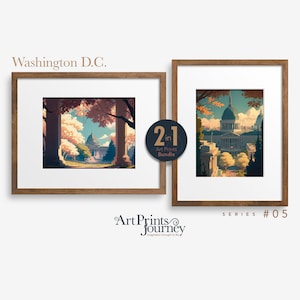 Washington DC Wandkunst | Reise Poster Abenteuer Wandkunst | Reise Wandkunst | Reise Kunstdruck Digital Download | DRUCKBARE Wandkunst | 05