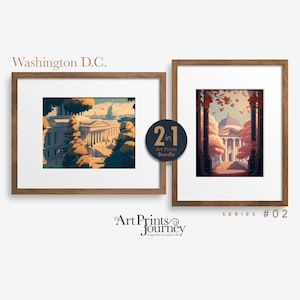 Washington DC Wandkunst | Reise Poster Abenteuer Wandkunst | Reise Wandkunst | Reise Kunstdruck Digital Download | DRUCKBARE Wandkunst | 02