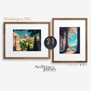 Washington DC Wandkunst | Reise Poster Abenteuer Wandkunst | Reise Wandkunst | Reise Kunstdruck Digital Download | DRUCKBARE Wandkunst | 01