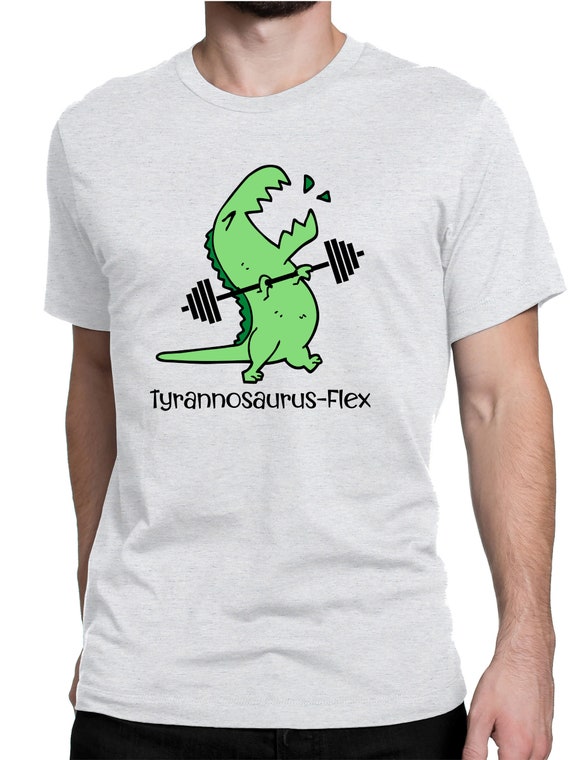 T-rex Workout Shirt, Gym Gifts, Funny Workout Shirt, Dinosaur Gym Shirt,  Fitness Shirt, Fitness Gift, Weightlifting T-rex, Trainer Shirt 