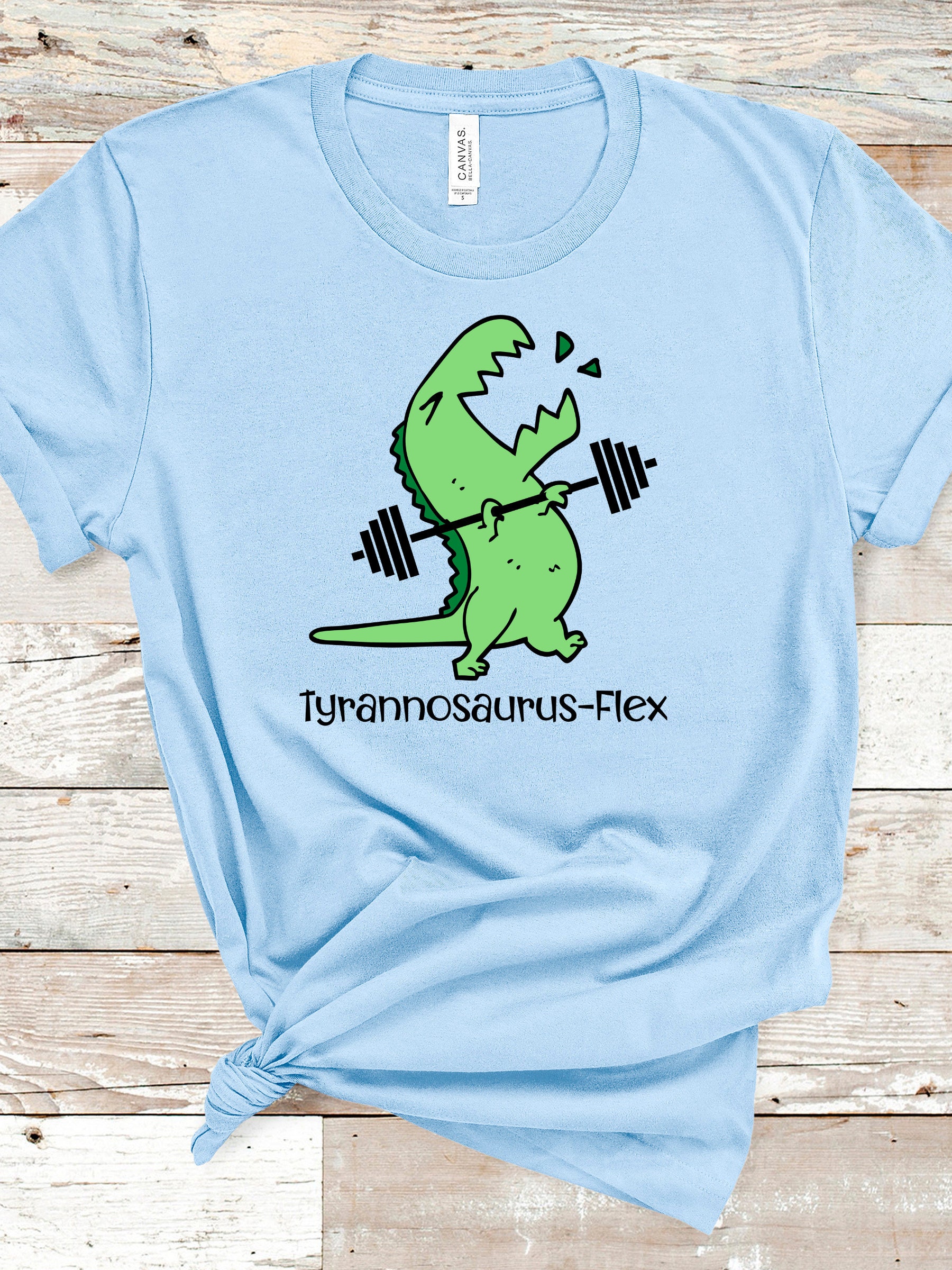 Dinosaur Weight Lifting Dumbbells Men T-shirt Boyfriend Gift Fitness Tee  Gym Shirt Dumbbell Gift Workout T-shirt Christmas Gifts SEEMBO 