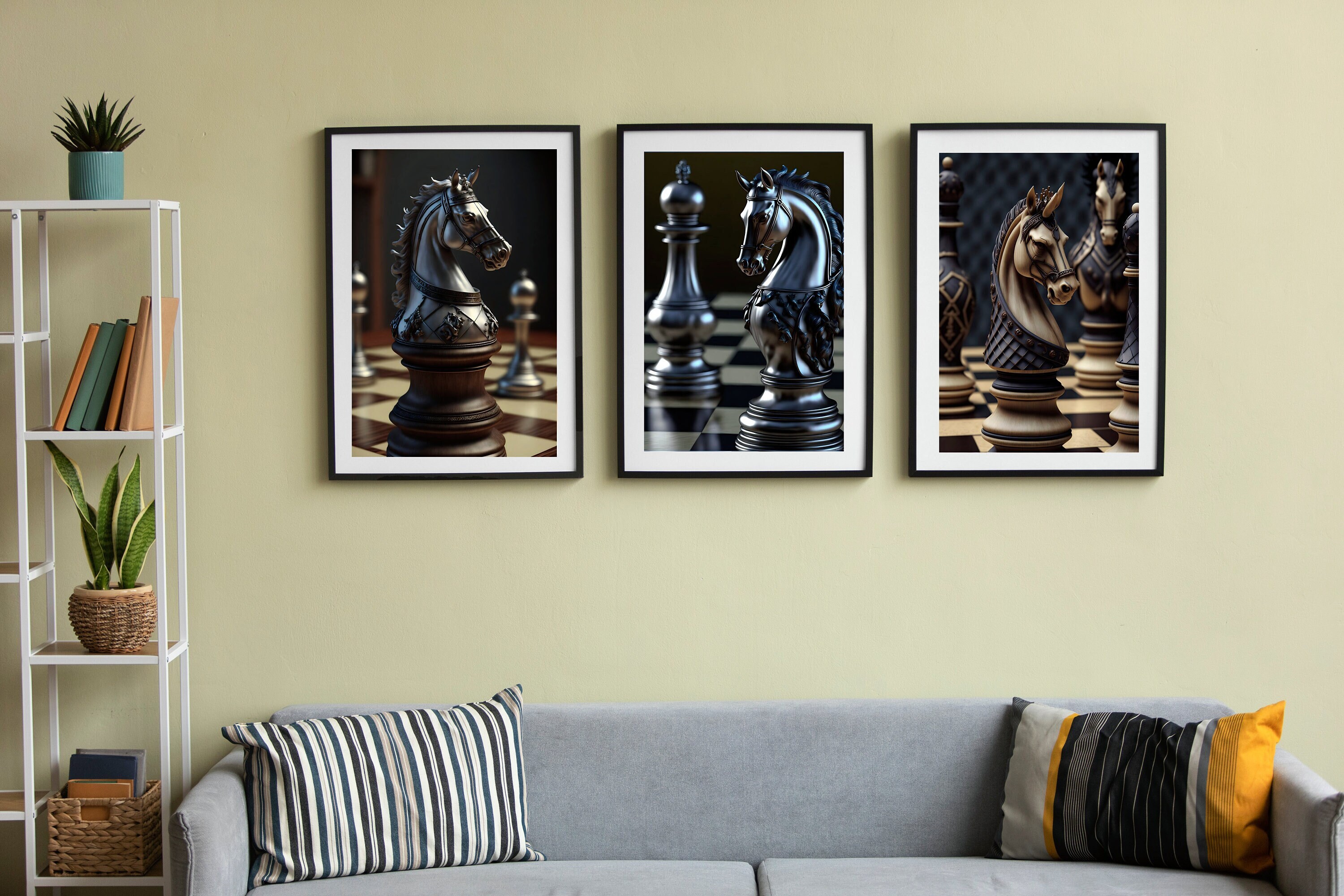 Knight Chess Pieces Poster by Ktsdesign - Fine Art America